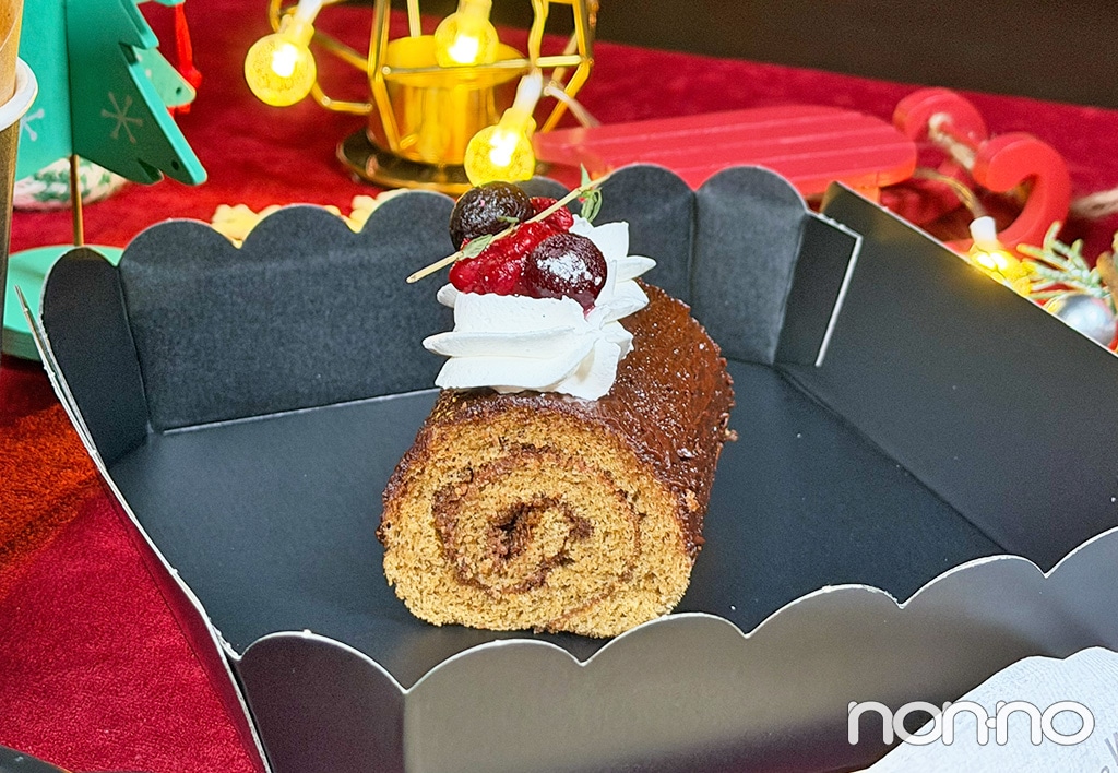 ホテルパティシエのブッシュドノエル／￥850