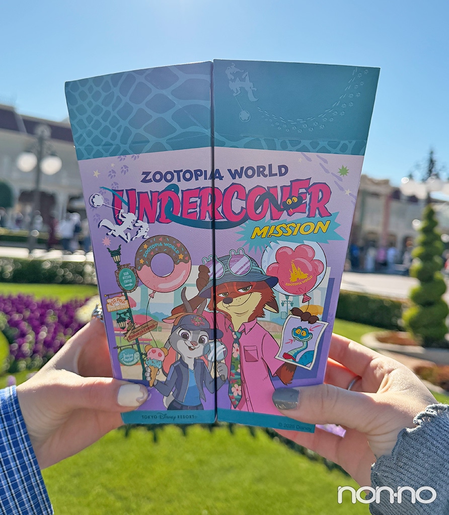 『ズートピア2』のイラスト入りボップコーンボックス