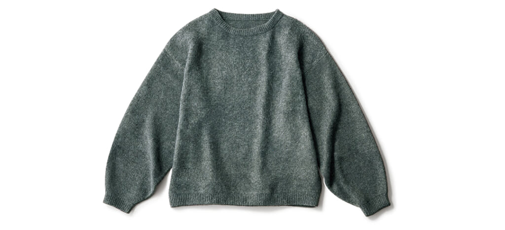 着回したのはグレイルのニット