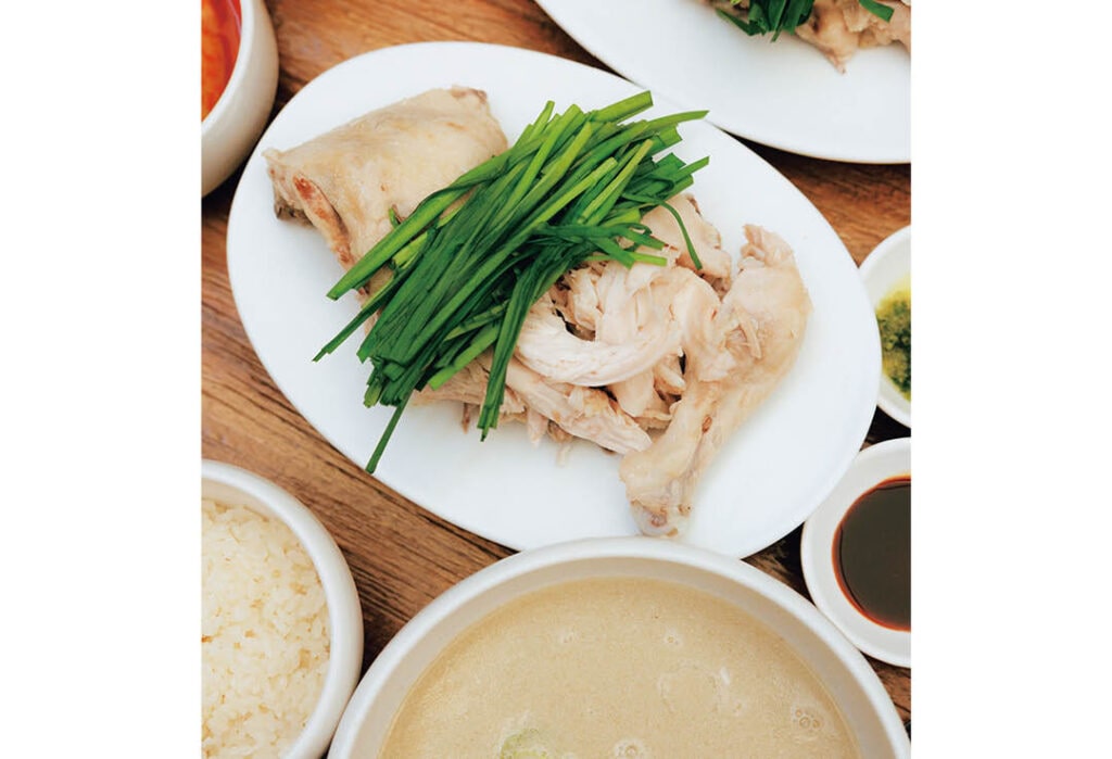 北朝鮮式参鶏白飯(タッカンマリ)