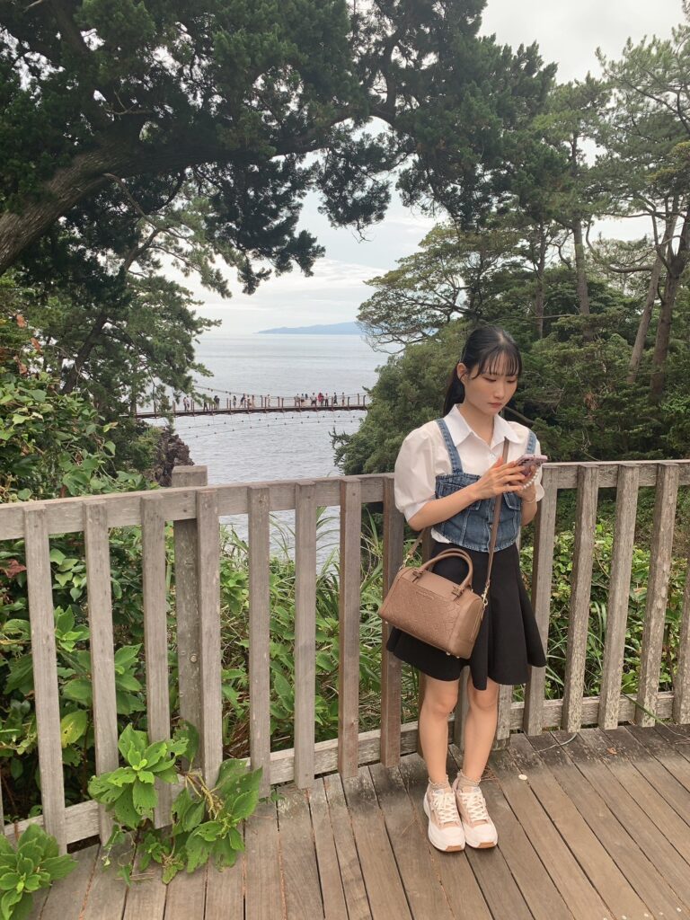夏の旅行コーデ 