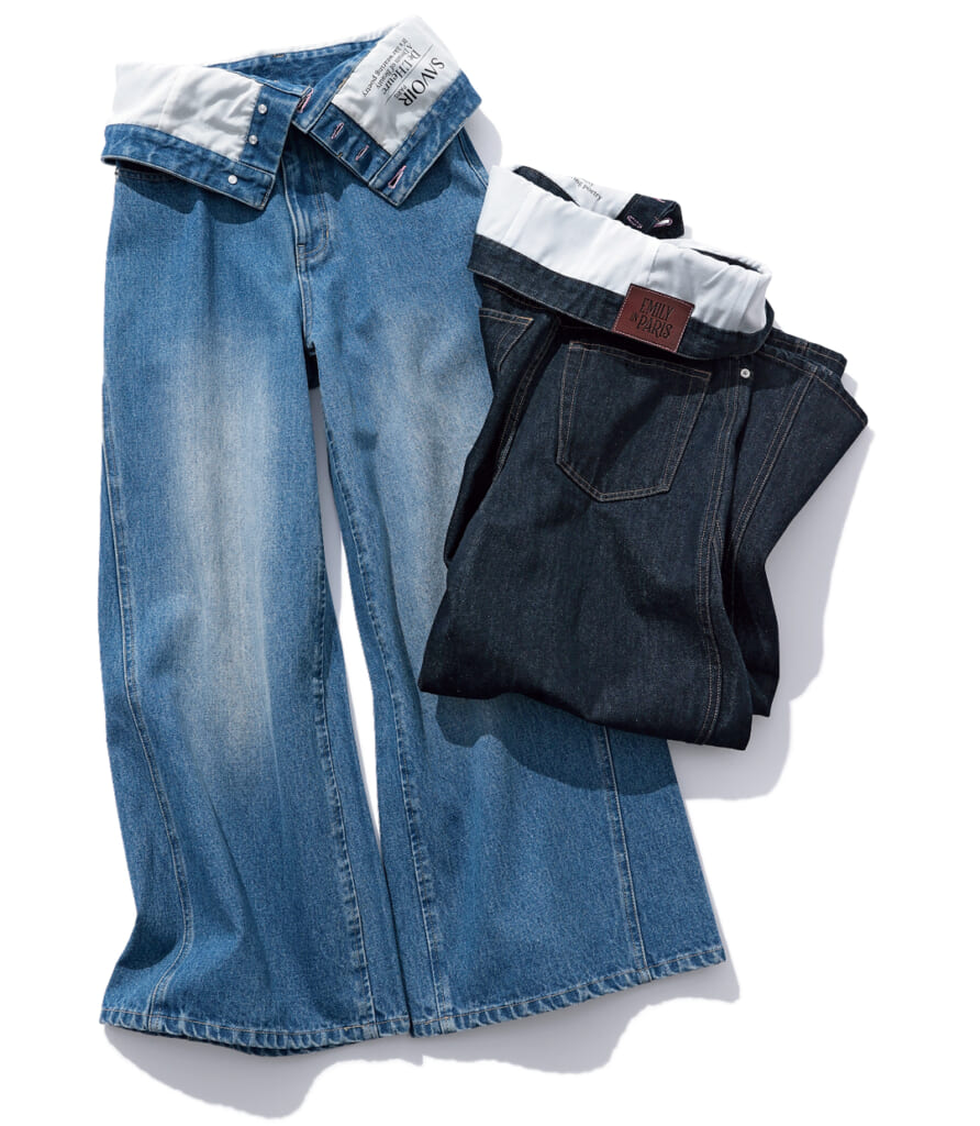 「Emily in Paris（エミリー、パリへ行く）」とMERCURYDUOが初コラボしたパンツ