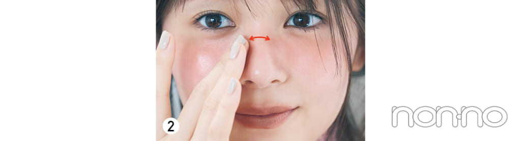 久間田琳加のブラウンメイクプロセスカット2-2