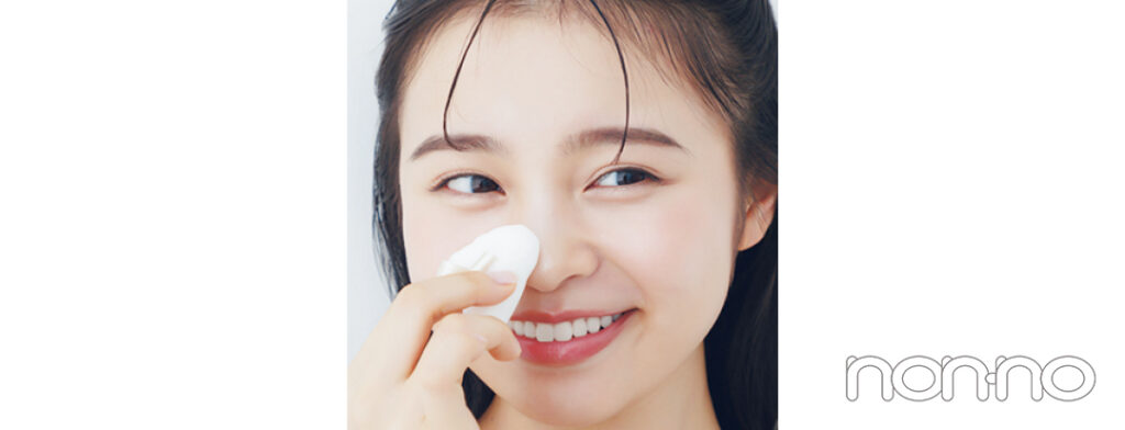 林芽亜里の夏の“インナードライ肌スキンケアプロセスカット2-7