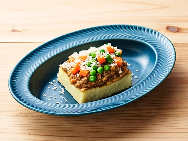 ジブリパーク「魔女の谷」のレストラン「空飛ぶオーブン」のメニュー:コテージパイ