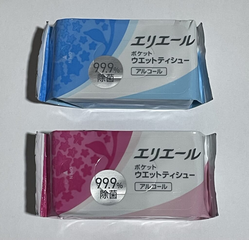 大王製紙株式会社 エリエール『エリエール ポケットウエットティシュー 除菌アルコールタイプ』中身