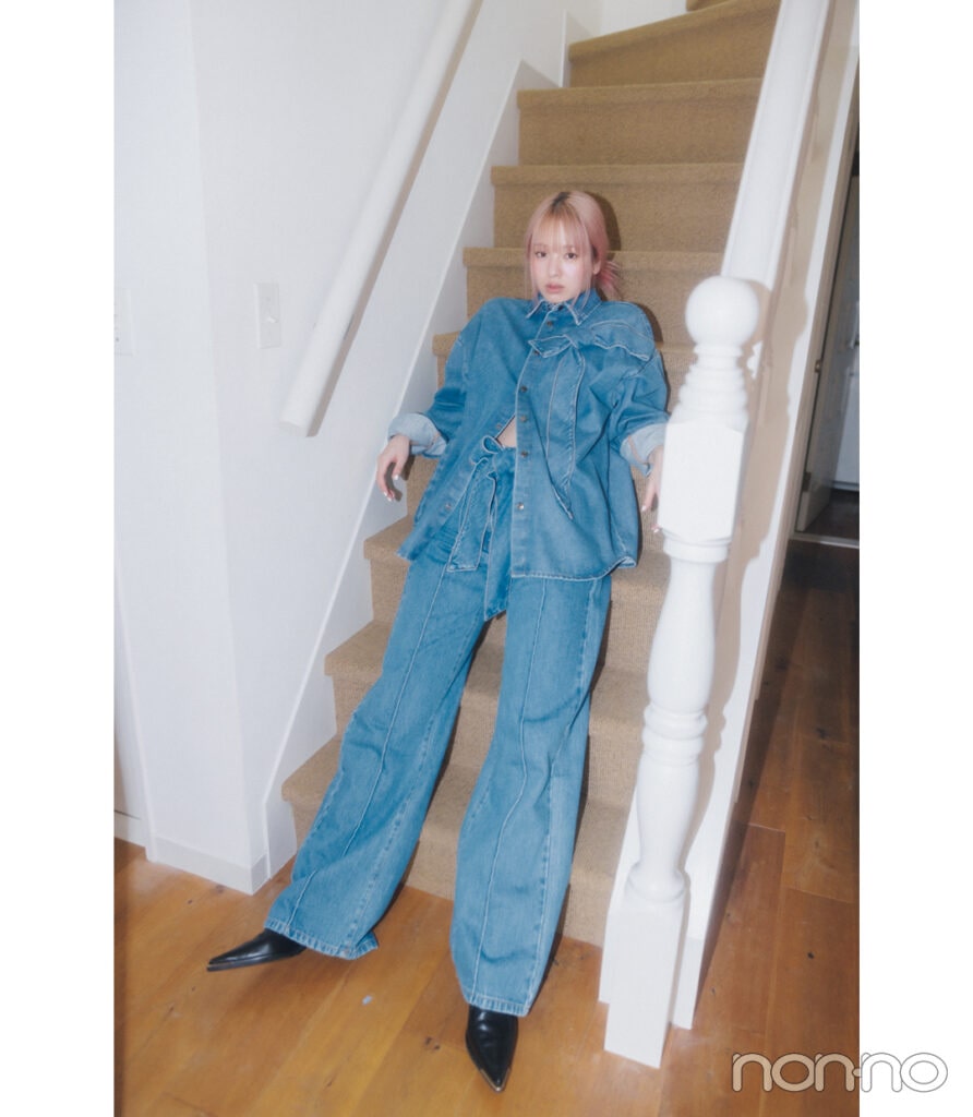 横田真悠のラクチン服モデルカット7-2