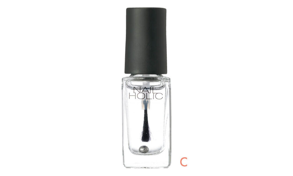 ネイルホリック 速乾 トップコート¥440(編集部調べ)/コーセーコスメニエンス