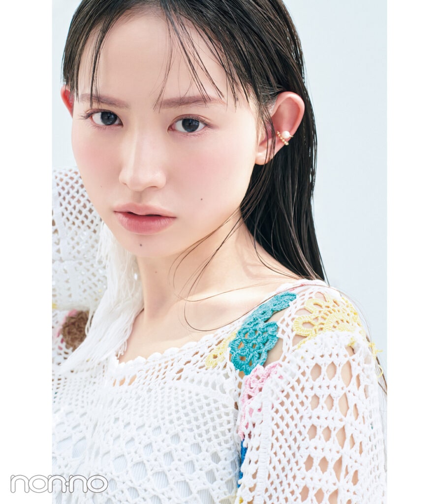 水瀬紗彩耶(non-no girls)の名品メイクツールモデルカット21