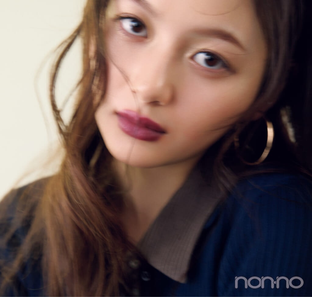 加藤栞の春の香りとリップモデルカット4-1