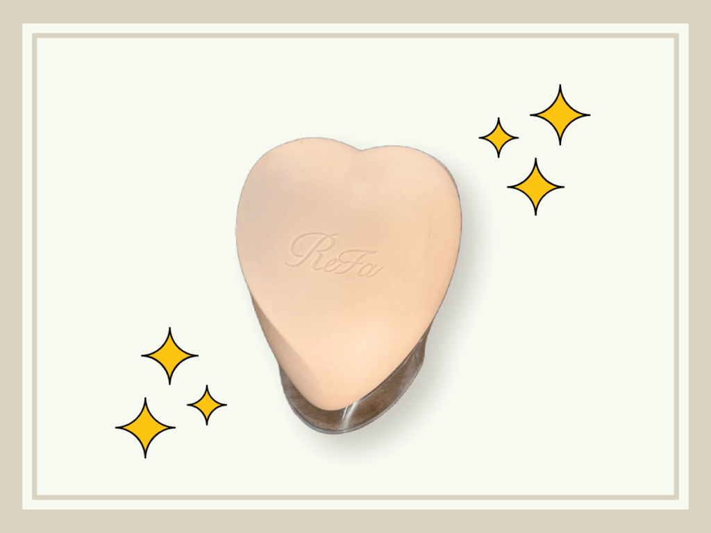 リファ ハートブラシフォースカルプの画像