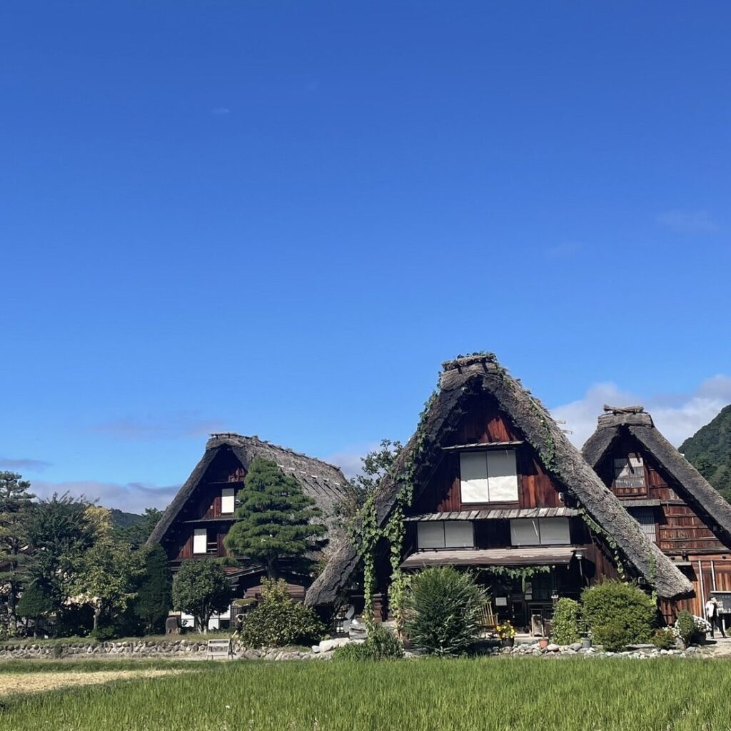 白川郷の合掌造り