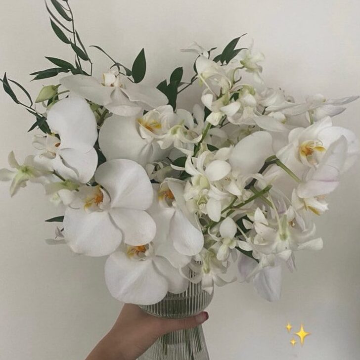 実際に結婚式で本人からもらった花束