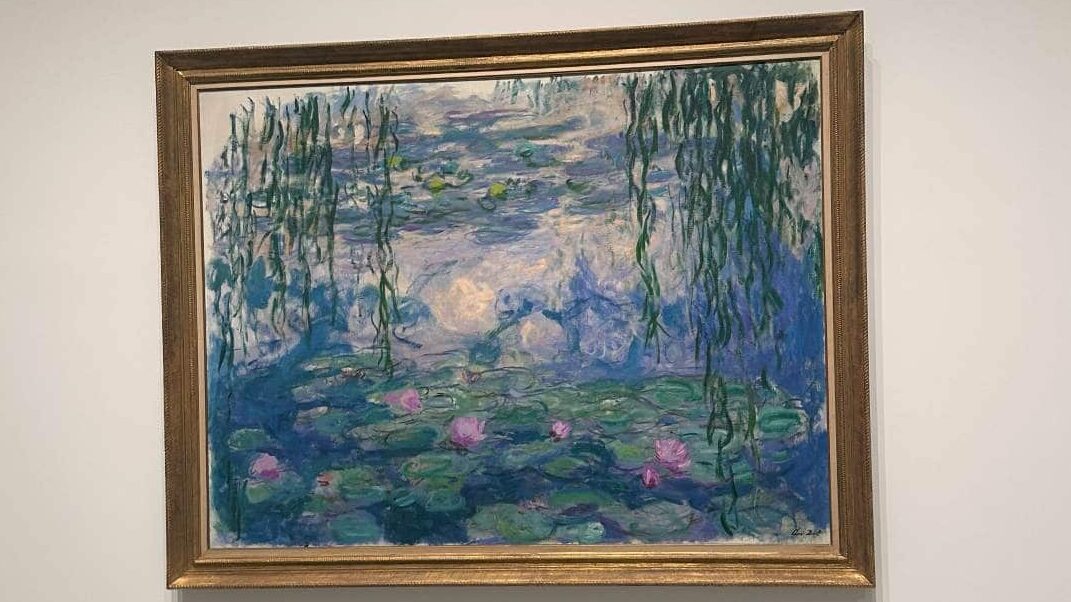 モネの作品　睡蓮