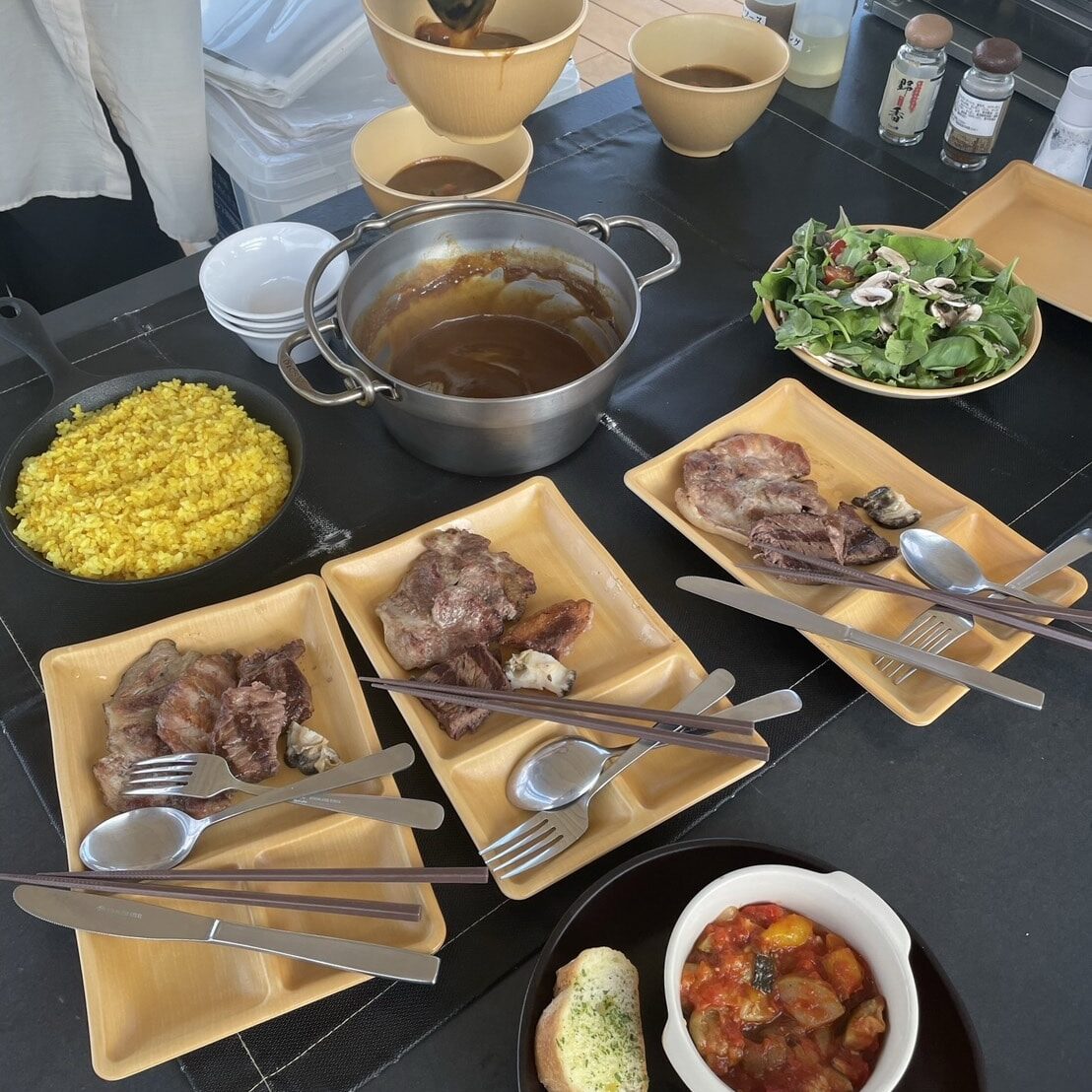 ISUMI Glamping Resort ＆ Spa SOLAS　夕食