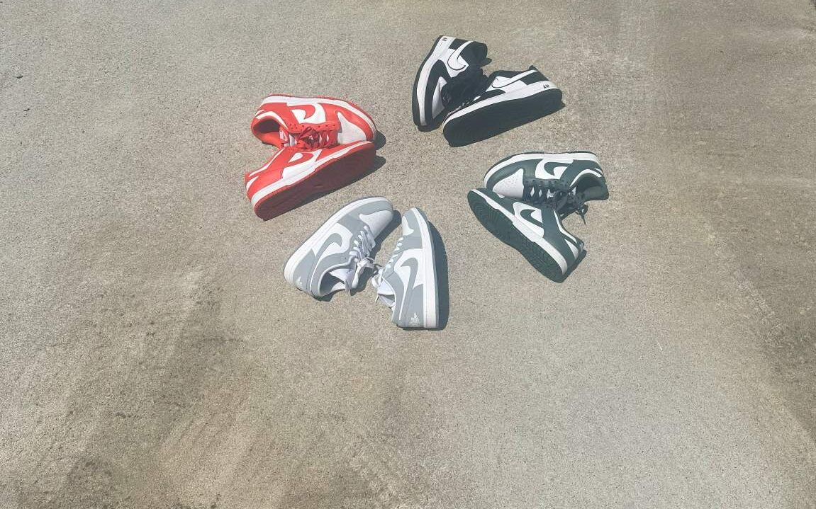 斜めから撮ったNIKE風車