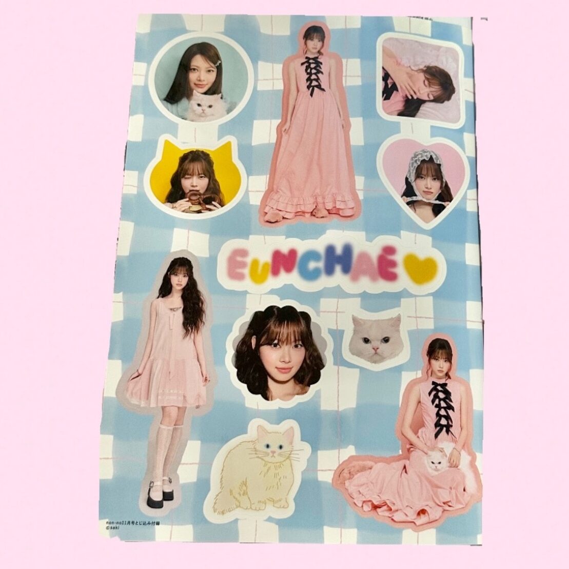 Le Sserafimウンチェのスペシャルシール