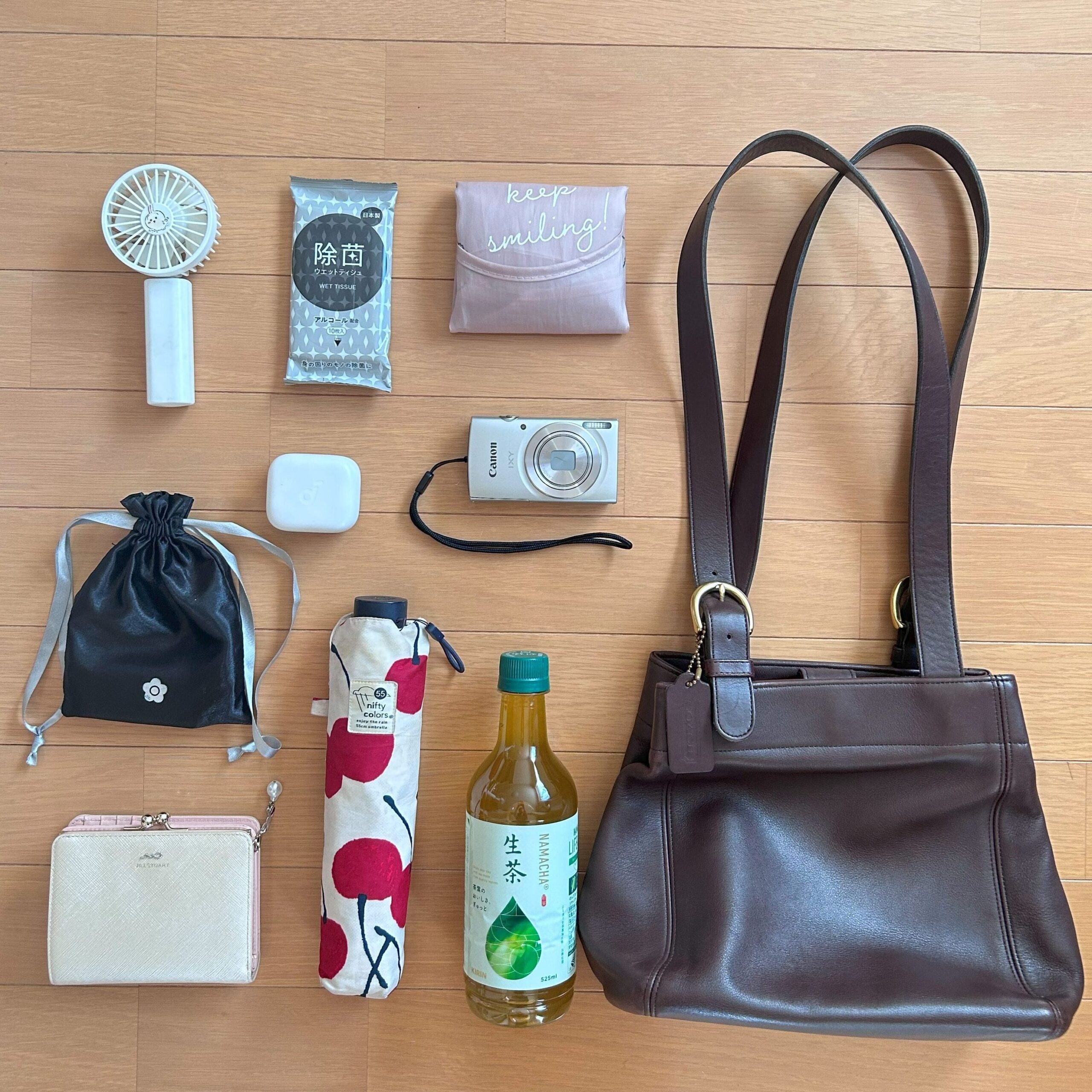 バッグの中身紹介