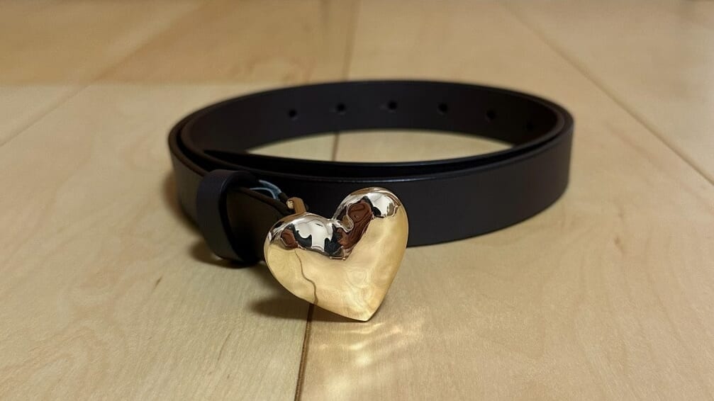 ハートバックルベルト