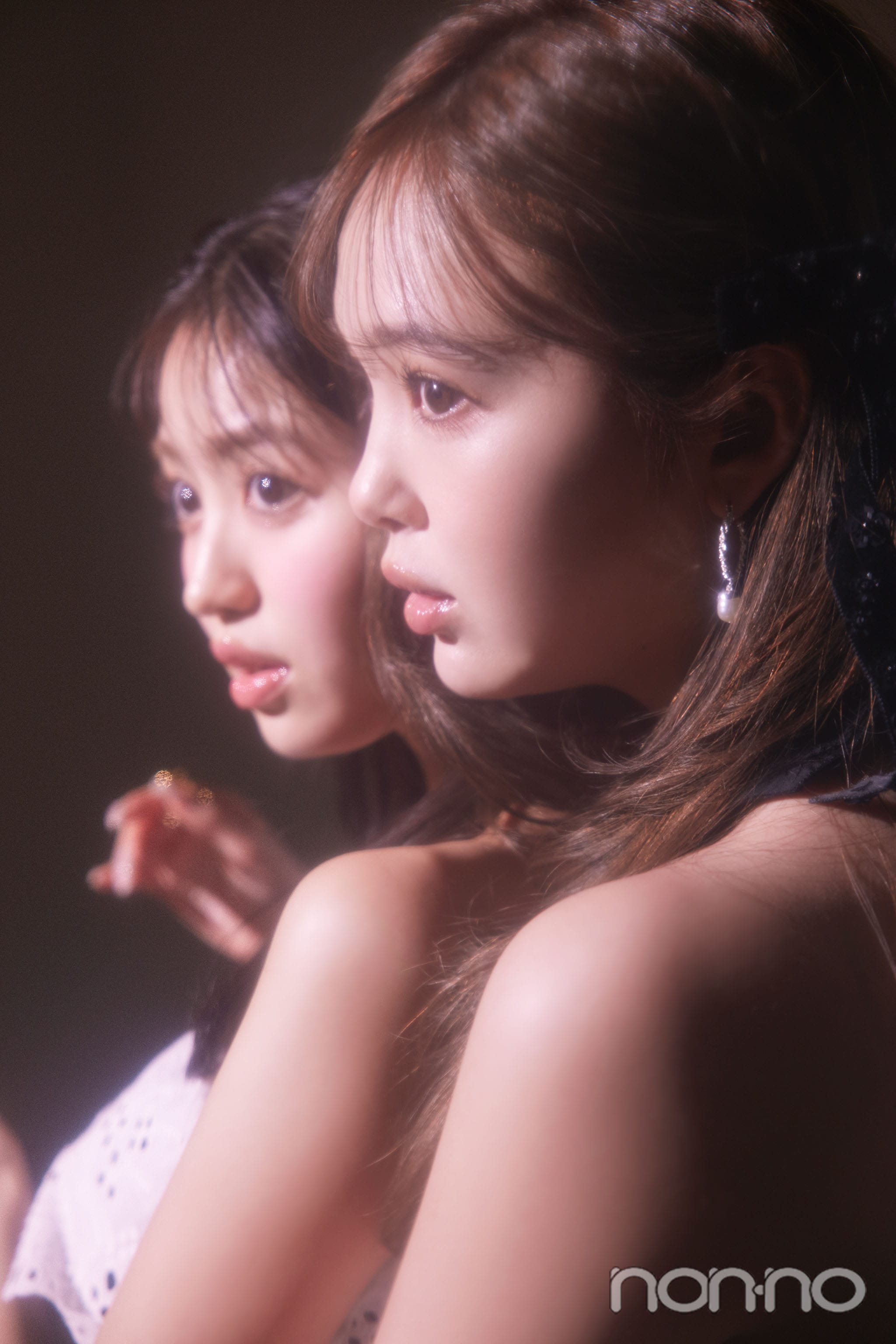 藤田ニコルと香音の横顔