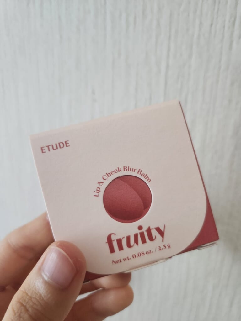 エチュード リップ&チーク 外箱 パッケージ