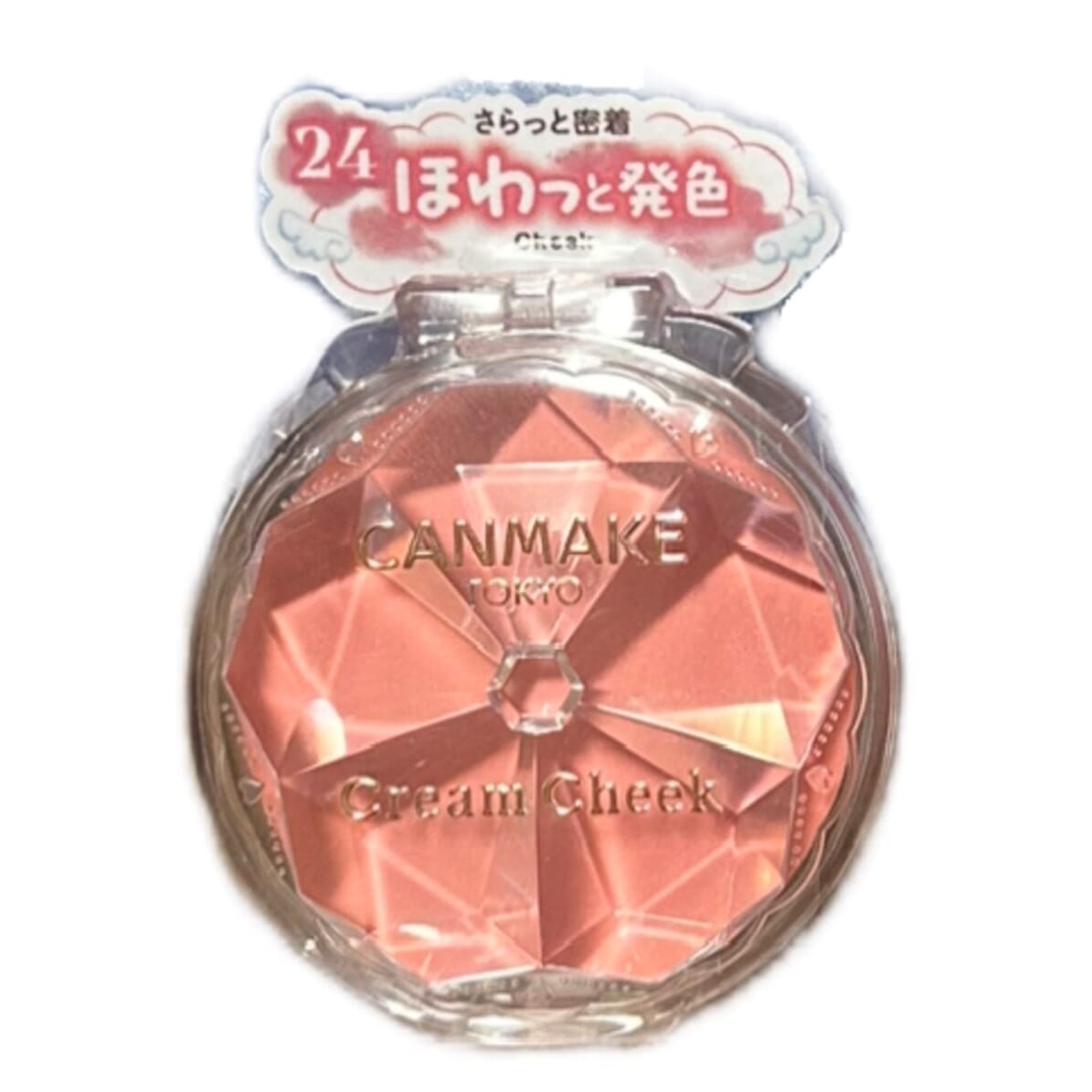 キャンメイククリームチーク　24　ピーチムース