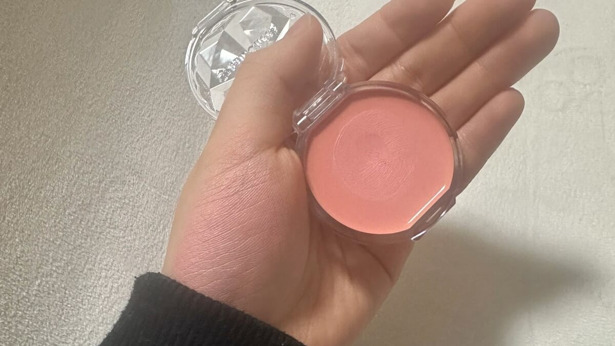 チークの色味　見たまま高発色