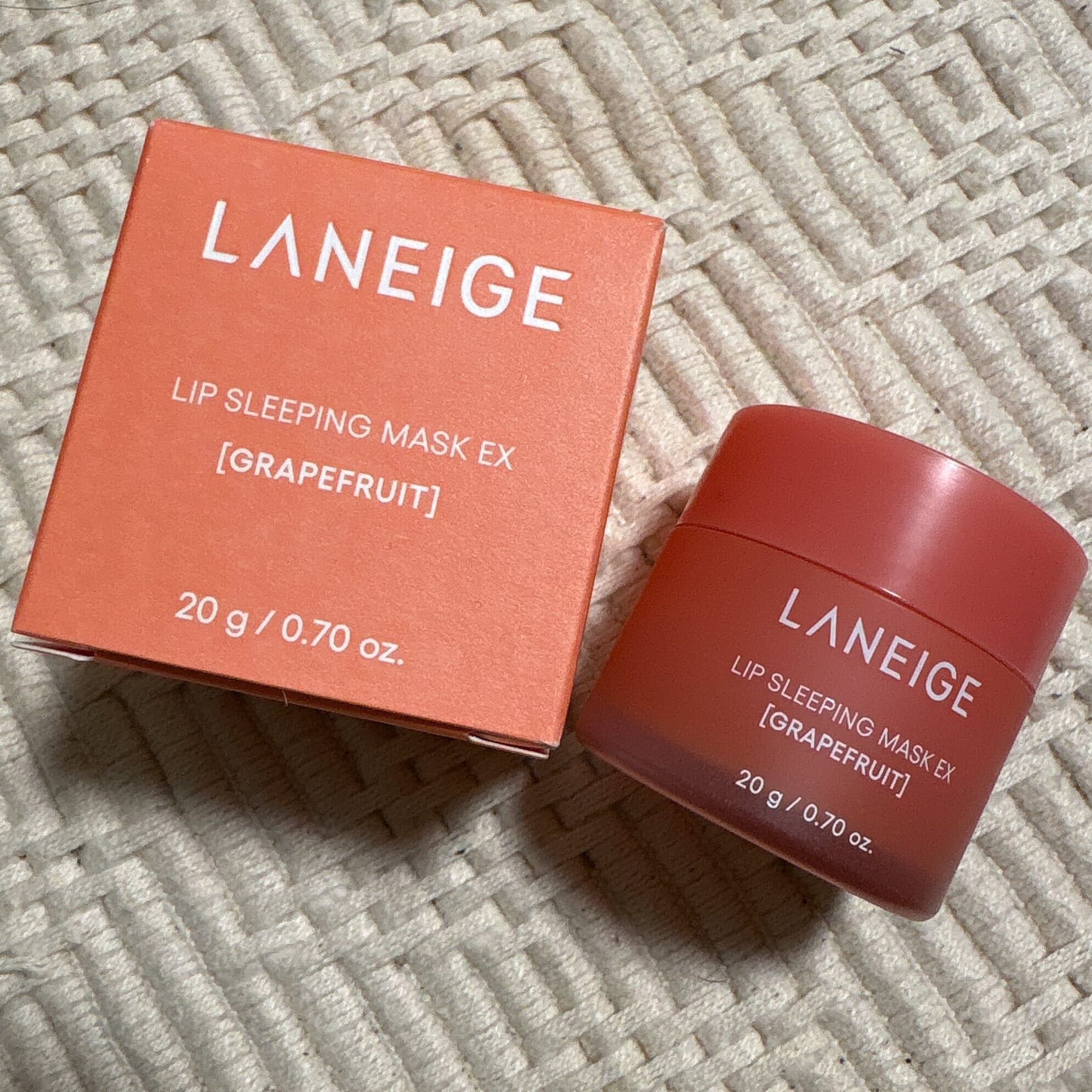 ラネージュ　リップマスク　グレープフルーツ