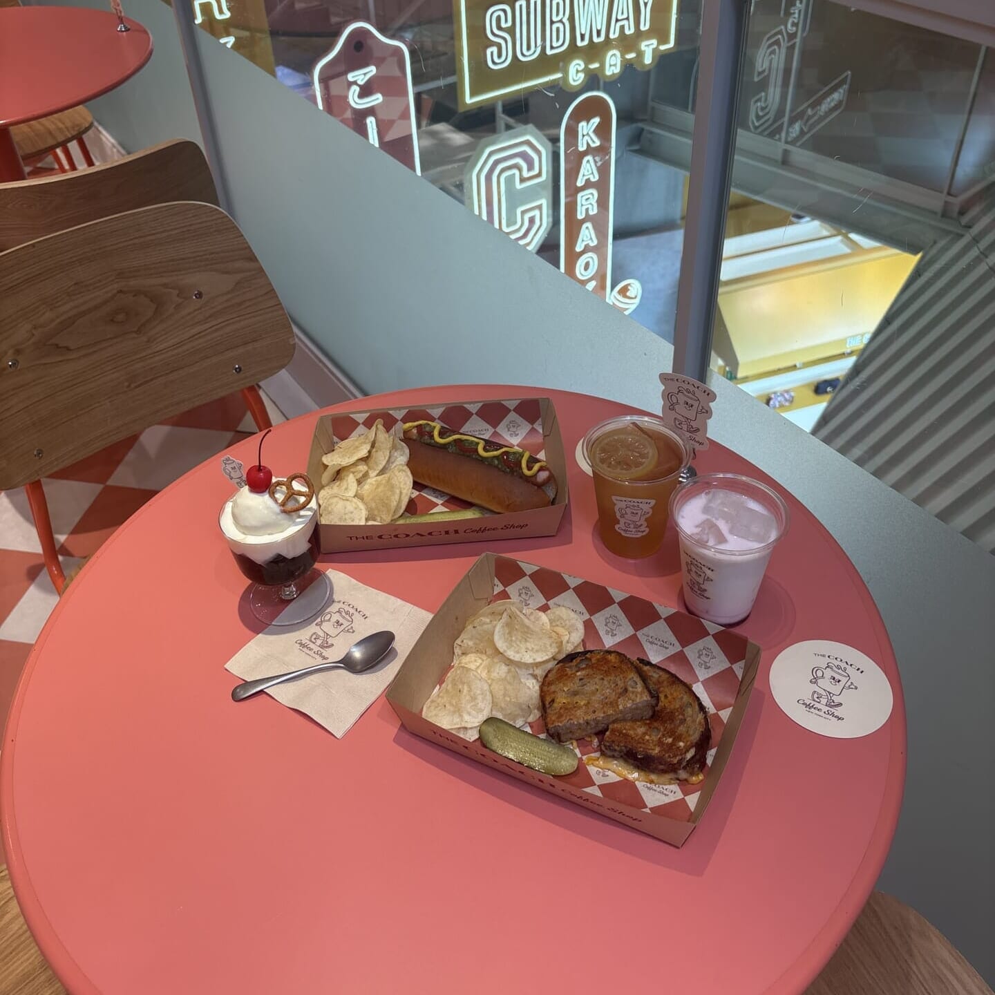 注文したメニュー