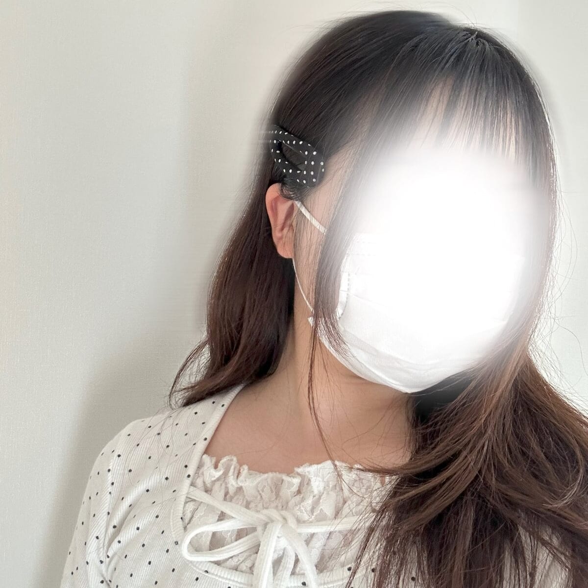 ぴんをつけた写真