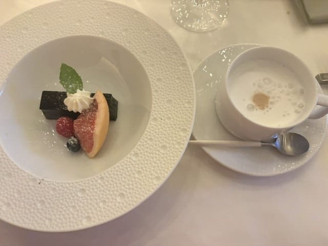 デザートとコーヒー
