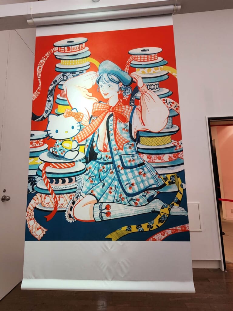 ハローキティ展 イラスト ニシイズミユカ