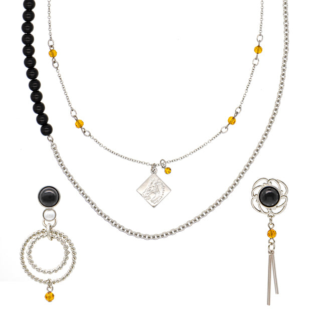 『呪術廻戦』夏油傑 ネックレス＆イヤリングセット