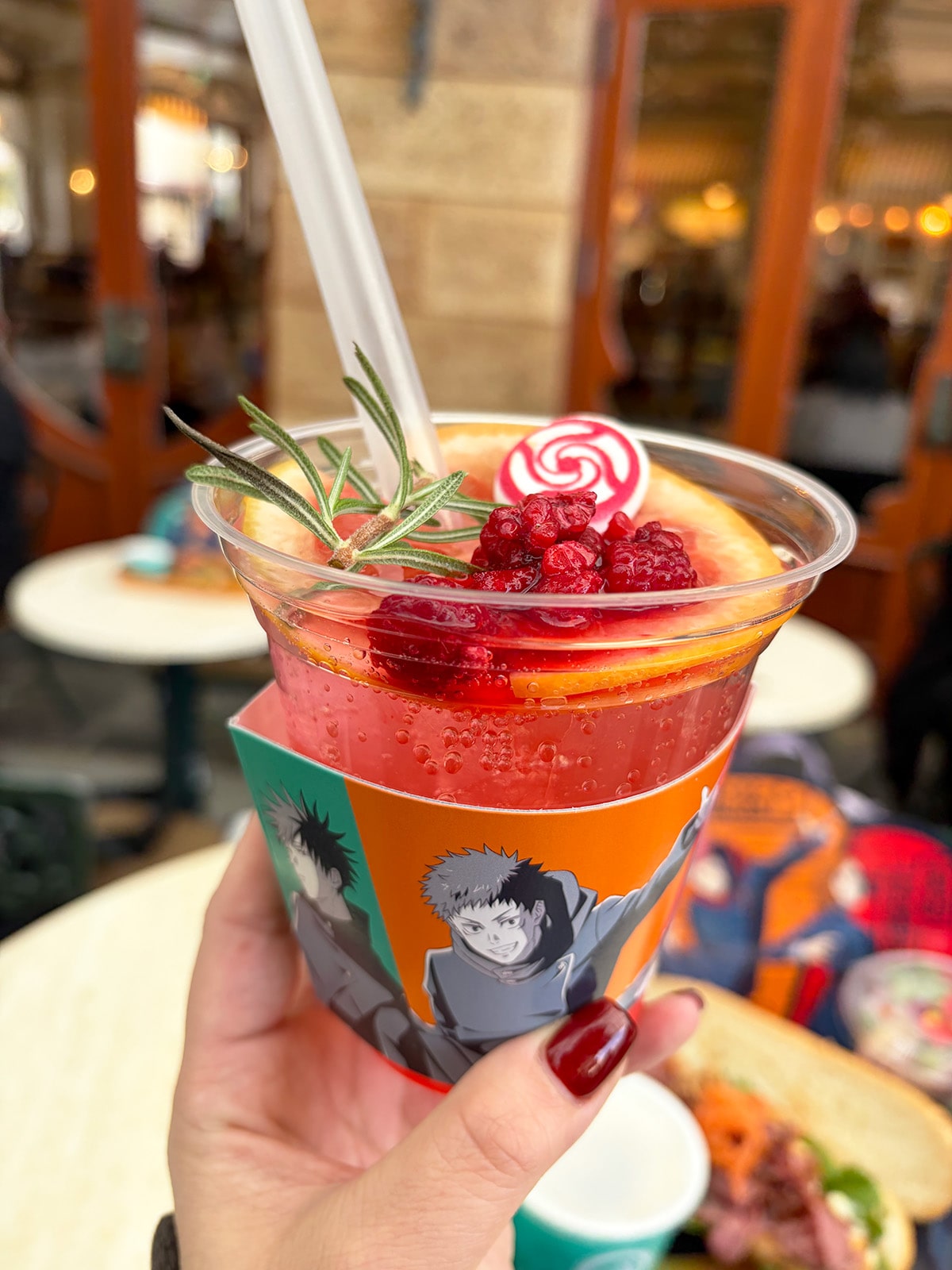 USJ呪術高専のグレープフルーツ・レモネード（アイス/ホット）