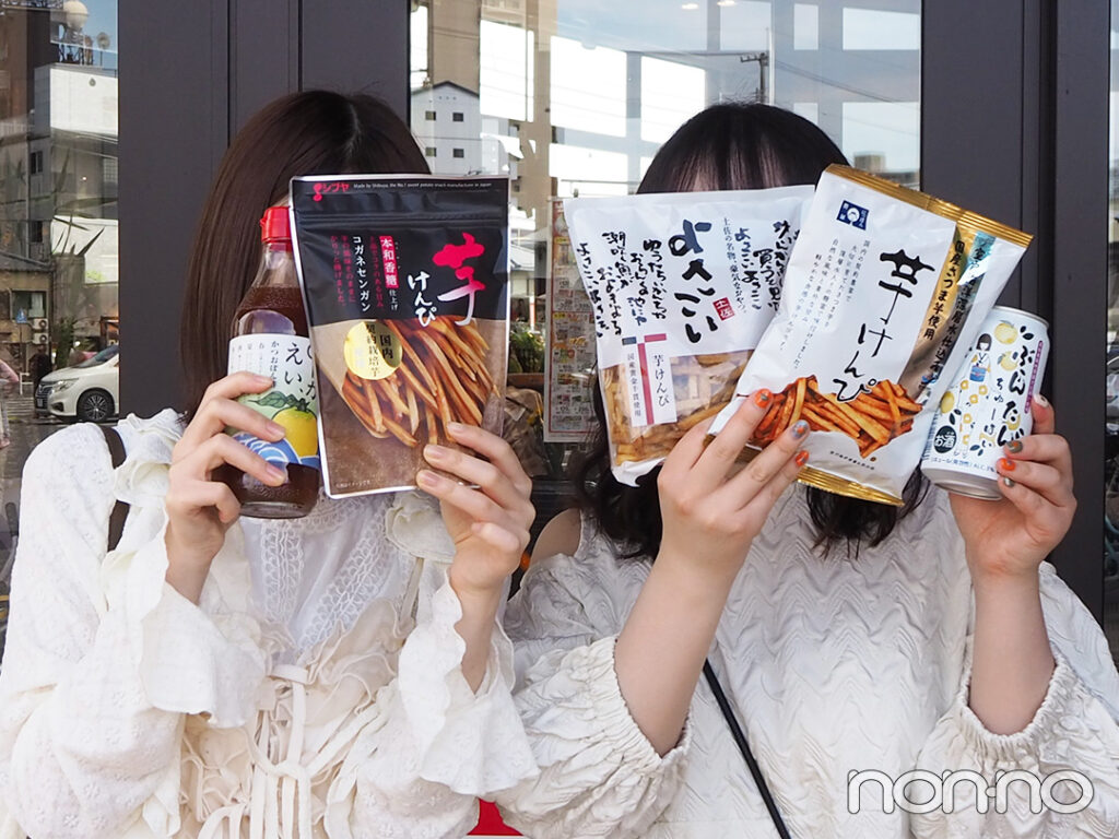 土佐のスーパーマーケットツアーで購入した高知の食品