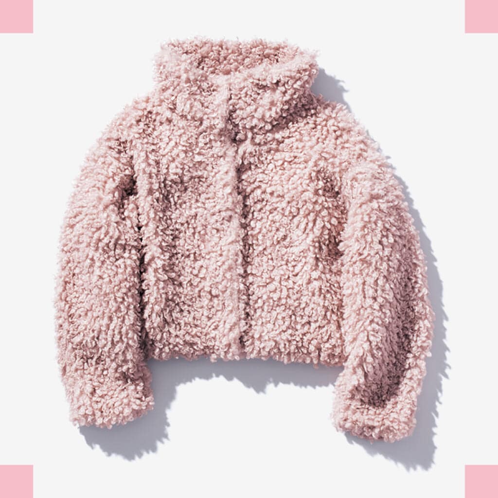 GRLのプードルファージャケット