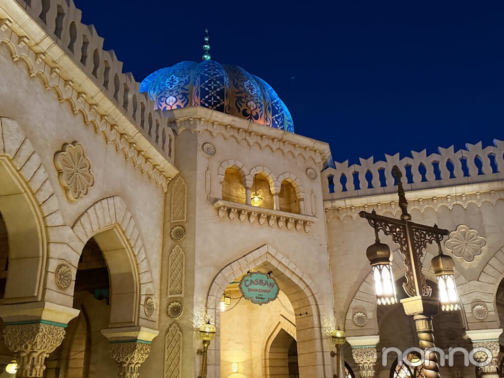 「カスバ・フードコート」の外観