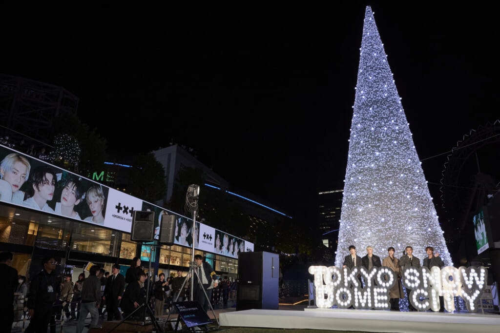 東京ドームとTOMORROW X TOGETHER （トゥモローバイトゥギャザー、TXT）