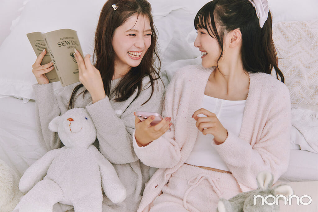 【non-no girls座談会】小杉怜子 せきぐちりさ 肌荒れトーク