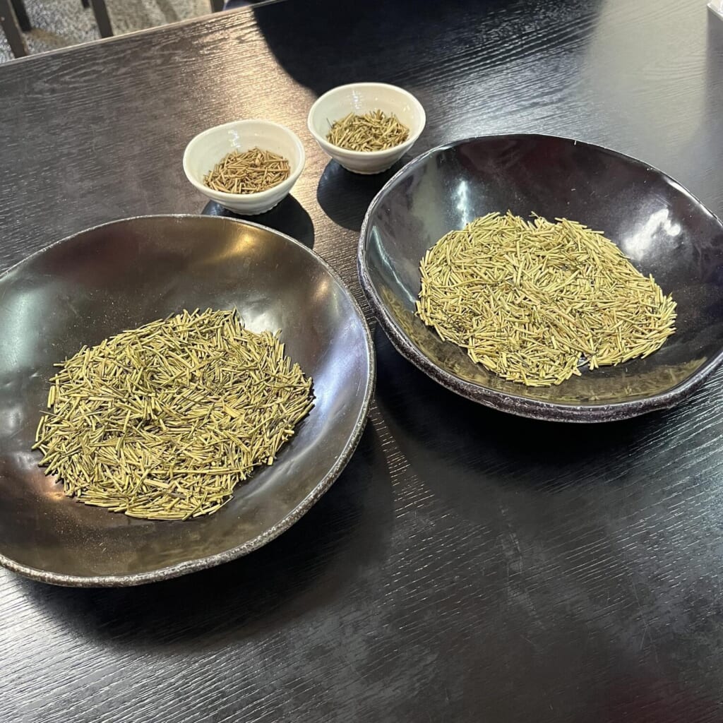 野田屋茶屋 加賀棒茶 茶葉 深煎り 浅煎り