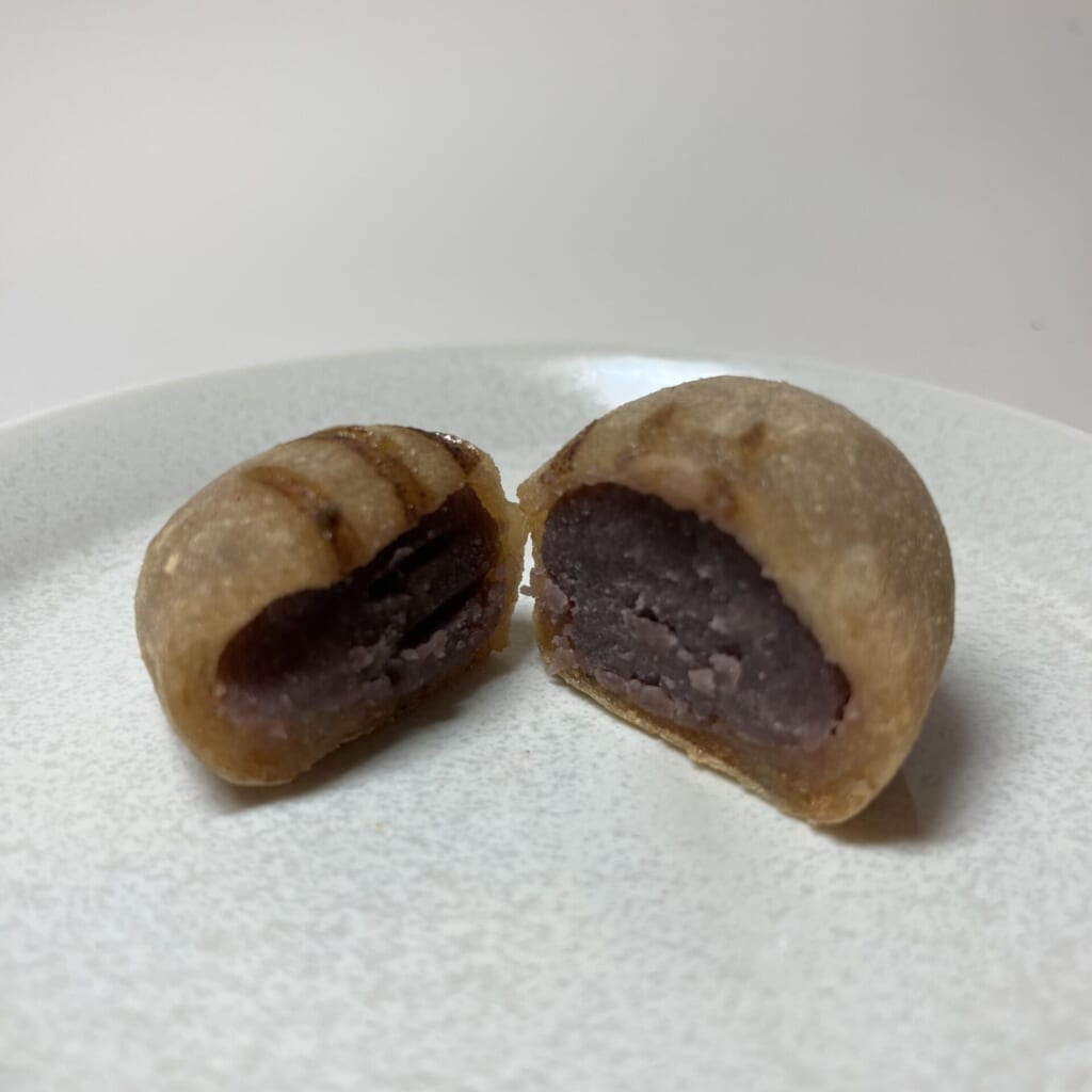 をかの 亥の子餅 断面