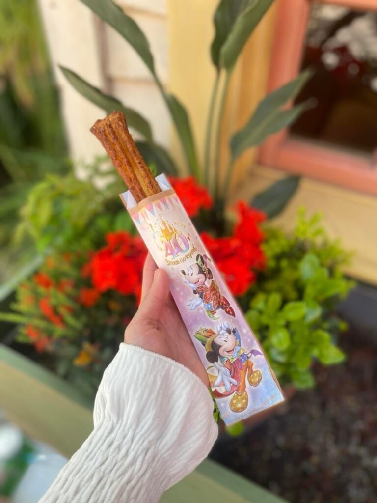 「クレームブリュレ風チュロス」