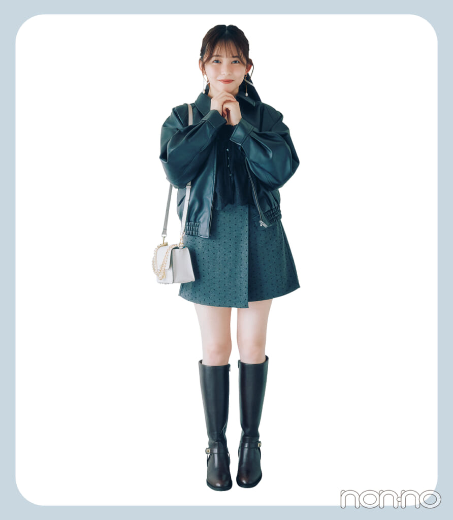 久間田琳加の好きな色で大人っぽく進化♡春休み着回し15daysモデルカット5-3