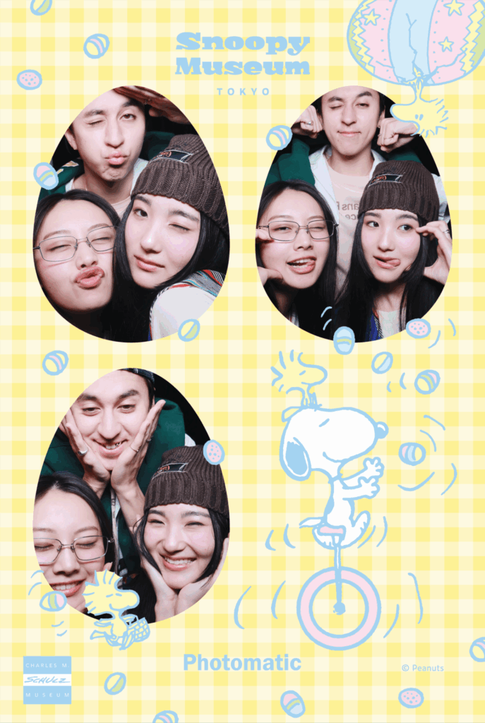 セルフフォトブース「Photomatic」の撮影イメージ