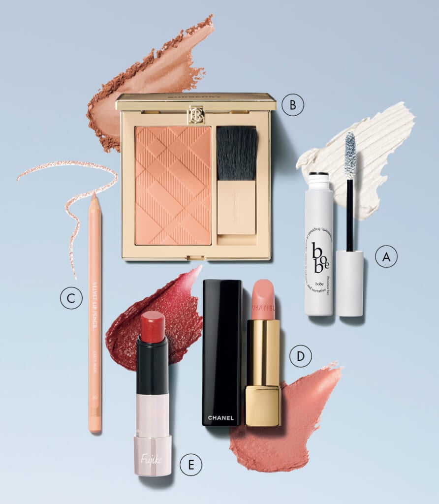 小坂菜緒の冬のゆきんこメイクアイテムカット1−4