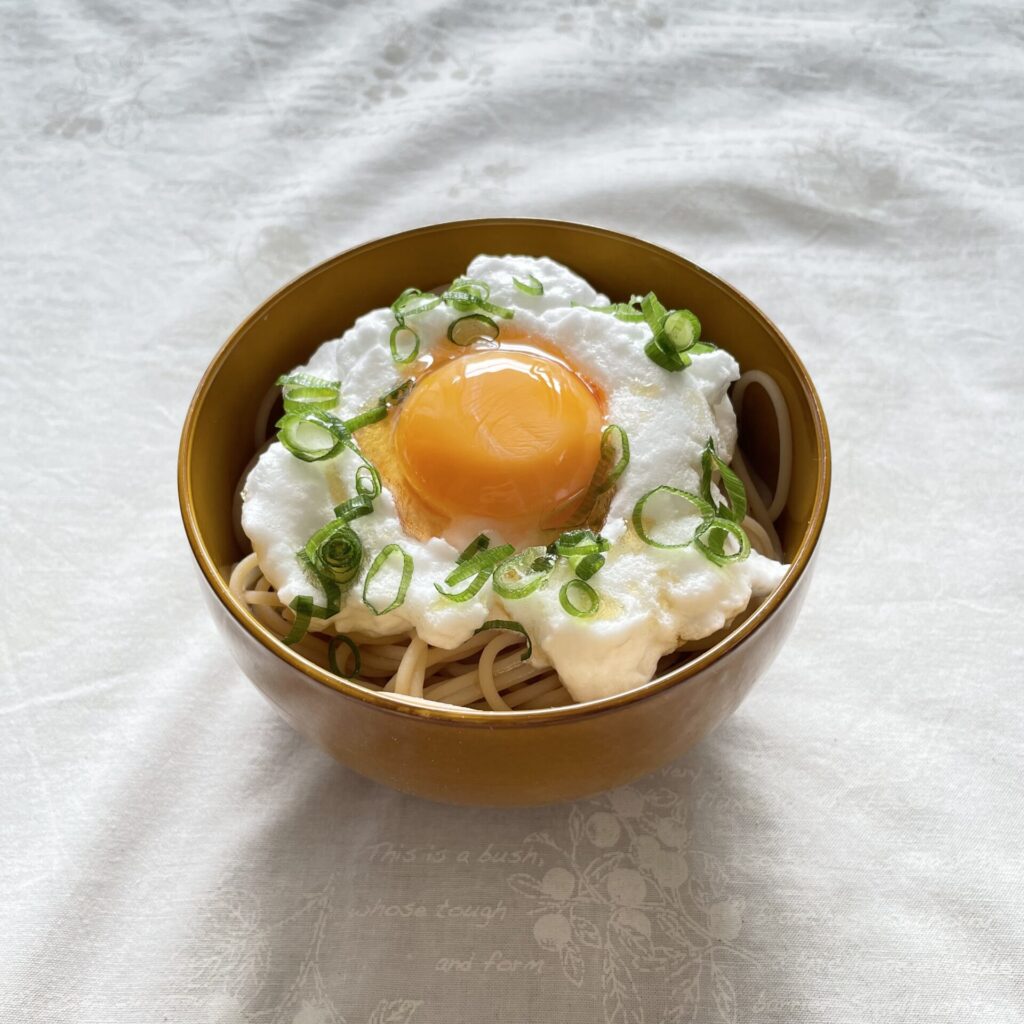 たまごかけヌードル　ゼンブヌードル　アレンジ①