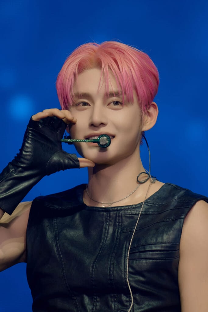 ピンク髪姿に会場からどよめきもあったKIM JI WOONGさん