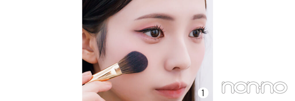 菊地姫奈のネコ顔メイクプロセスカット2-11