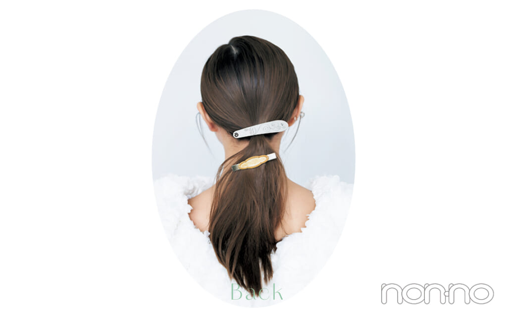 香音の衿の形×ヘアアレ相性マッチングプロセスカット4-6