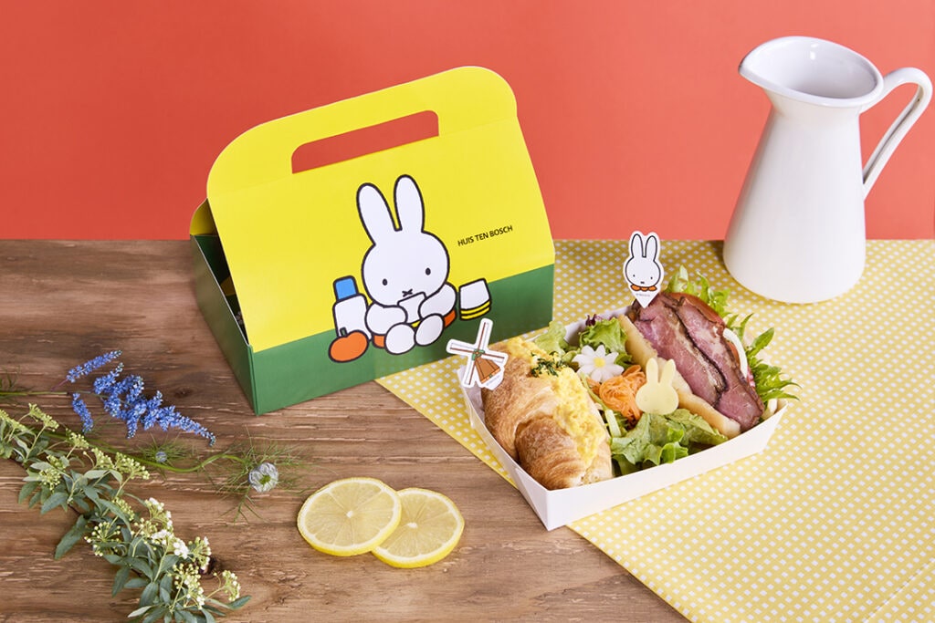 ミッフィーのテイクアウト専門店のサンドウィッチBOX